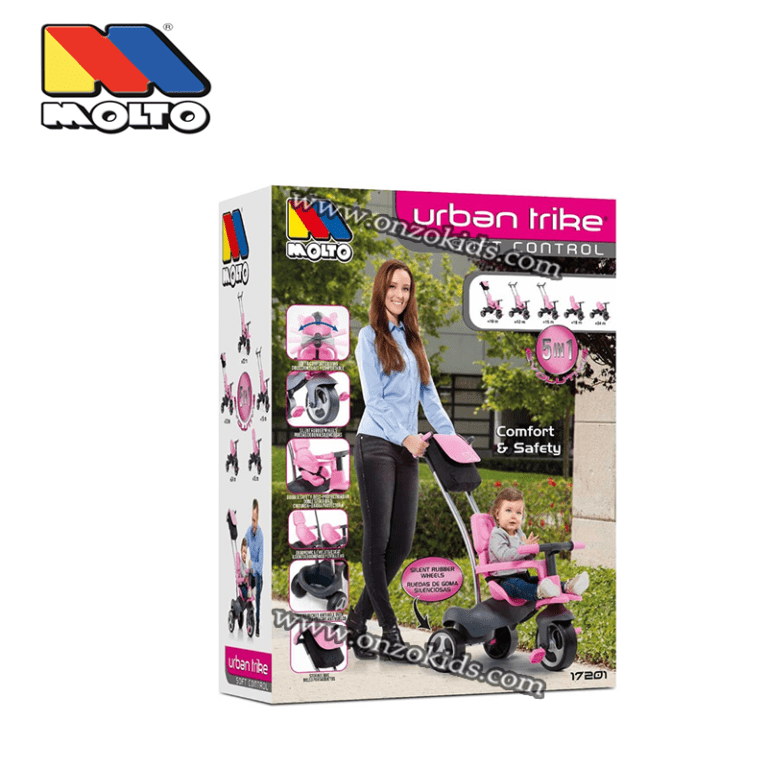 Triciclo Urbano City 5 In 1 Per Bambini - Misura Unica 89 Cm, Colore Verde