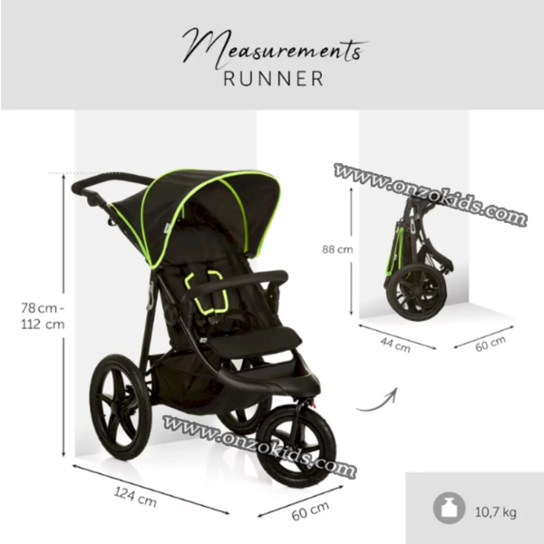 Poussette Runner pour enfant | Hauck – Image 11