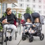 Poussette Double Hauck Roadster Duo SLX - Pour Jumeaux Et Frères/Sœurs - Naissance à 15kg - Compacte Et Pliable