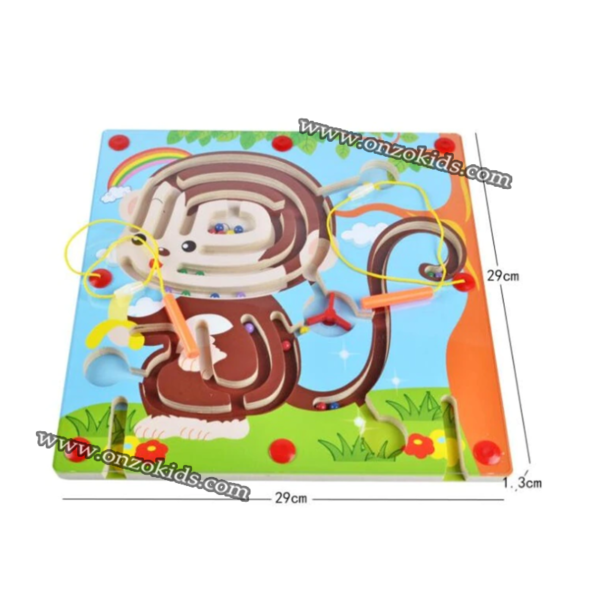 Cartoon animal magnetic maze pour enfant | FlyAC – Image 8