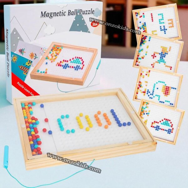 Tablette de Dessin à Billes Magnétiques – Image 5