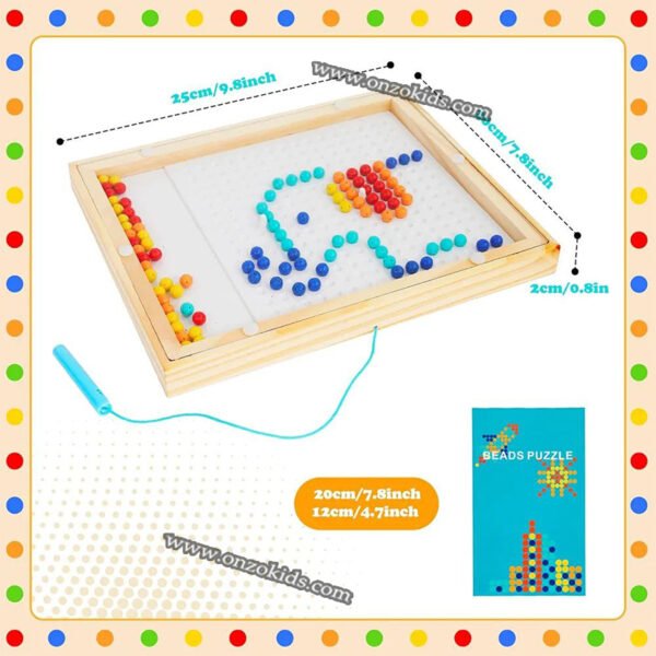 Tablette de Dessin à Billes Magnétiques – Image 4
