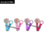 Attache sucette Ruban + Bouton pour bébé | Suavinex – Image 2