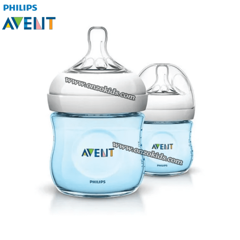 Kit Démarrage Philips Avent Natural Pour Nouveau-Né - Biberons 125ml Sans BPA - Tétine Silicone - Rose