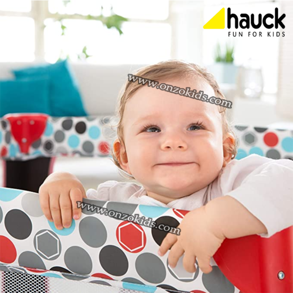 Lit parc Play N Relax pliable 90 x 90 cm Gumball pour enfant | Hauck – Image 2