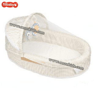 BYBYME Lit De Sol Portable Pour Enfant - Berceau Voyage Pliable Gris