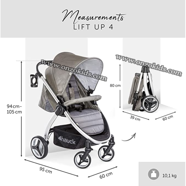 Poussette Lift Up 4 pour enfant | Hauck – Image 6
