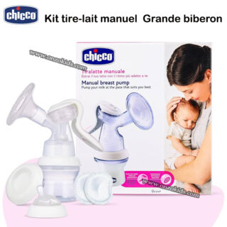 Kit tire-lait manuel Chicco Grande biberon