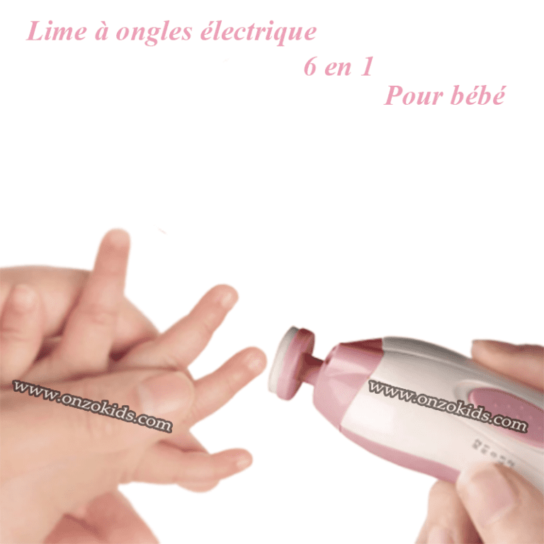 Lime à Ongle Électrique Bébé 28 En 1 - Kit Complet Coupe-Ongles Avec Lumière LED Pour Nouveau-Nés Et Adultes