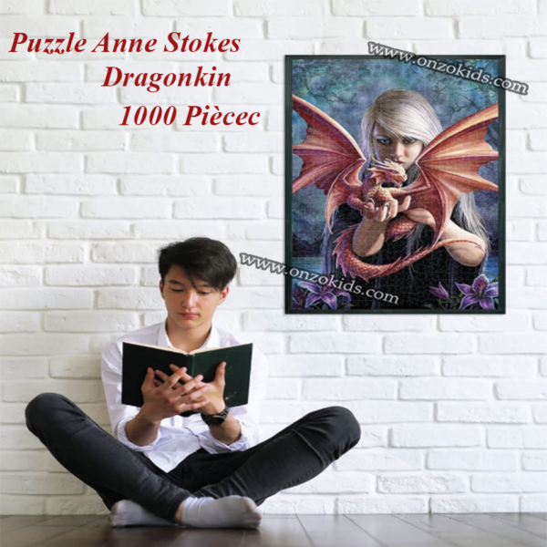 Puzzle Anne Stokes Dragonkin 1000 Pièces | Clementoni