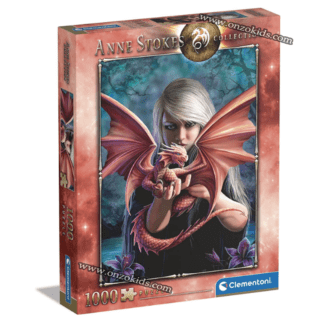 Puzzle Clementoni 1000 Pièces – Anne Stokes Siren’s Lament – Compact Box, Fabriqué En Italie