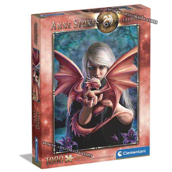 Puzzle Anne Stokes Dragonkin 1000 Pièces | Clementoni – Image 4