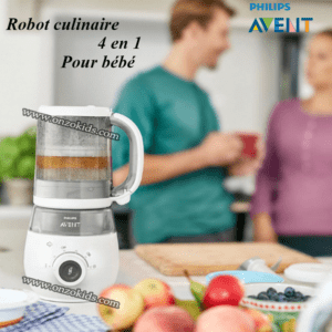 Cuiseur, Vaporisateur, Robot Mixeur 4 en1 bébé - AVENT PHILIPS
