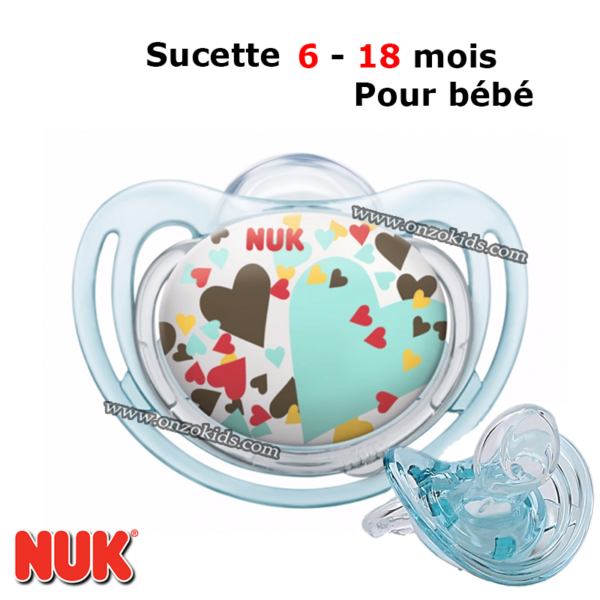 Sucette 6-18 mois pour bébé | NUK