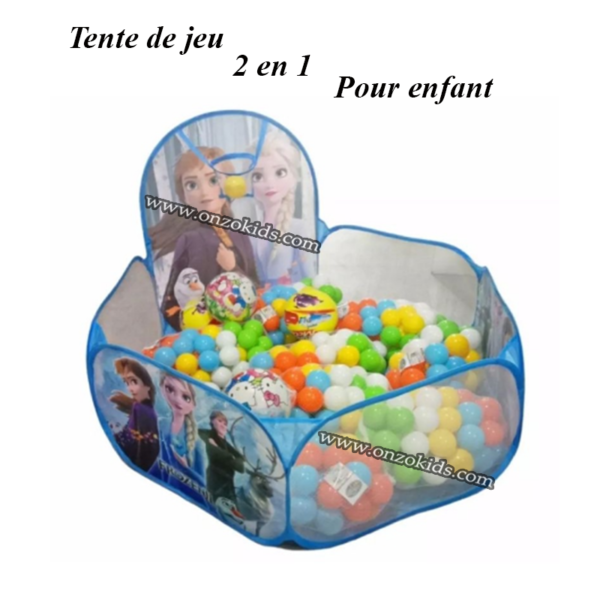 Tente de jeu 2 en 1 pour enfant