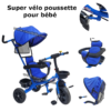 Super vélo poussette pour bébé | Bébé Love