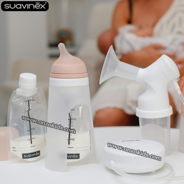 Biberon Zero Zero anti-colique débit moyen pour bébé 0+ | Suavinex – Image 2