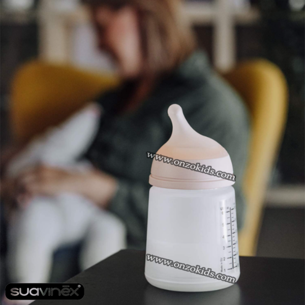 Biberon Zero Zero anti-colique débit moyen pour bébé 0+ | Suavinex – Image 4