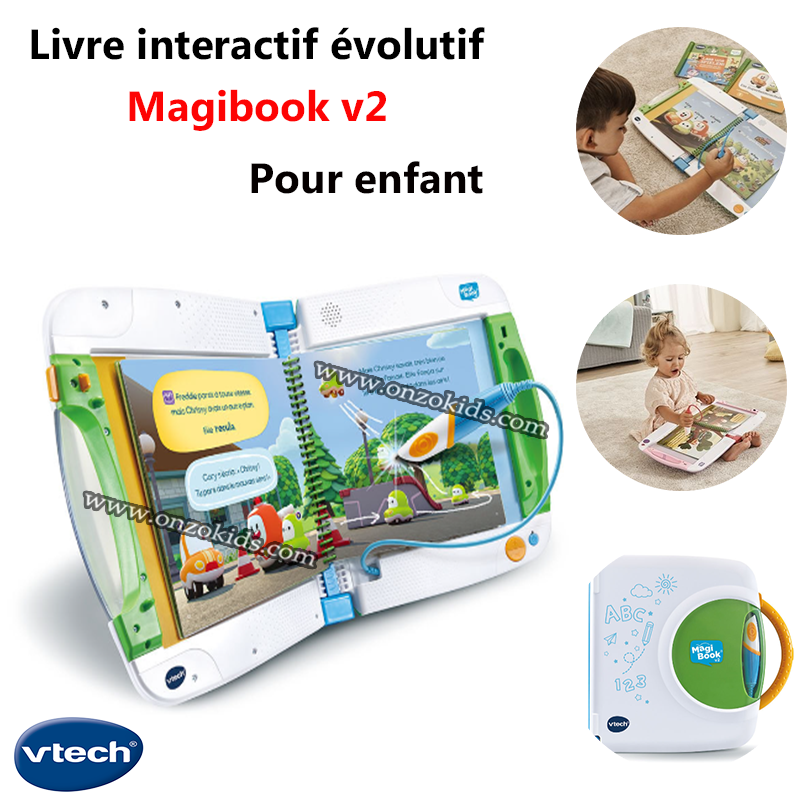 Livre interactif VTECH MagiBook - Pack 3 livres Maternelle