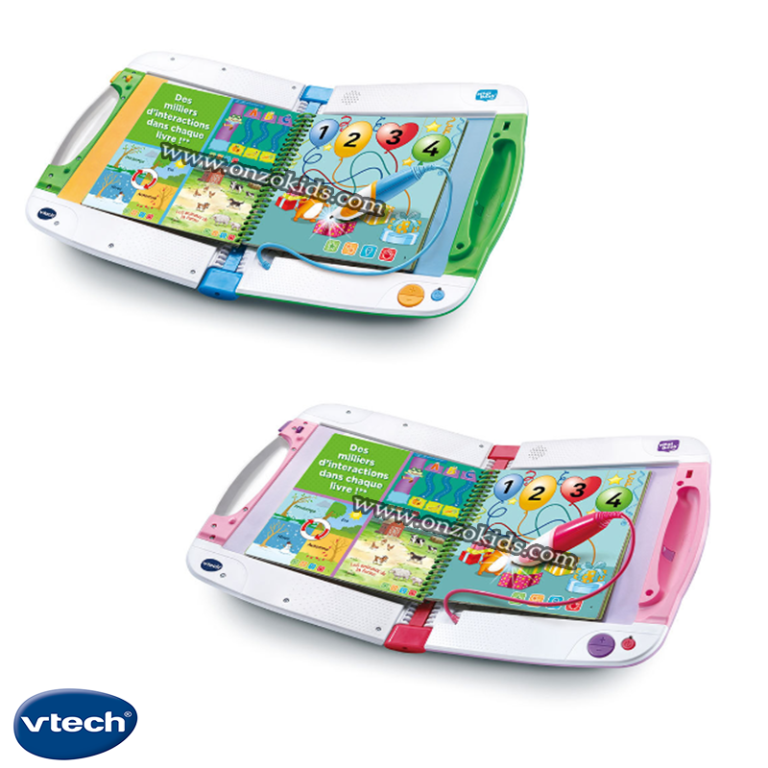 Vtech - Le grand livre interactif des dinosaures, Français