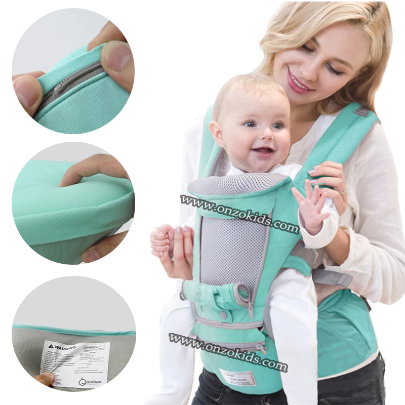 Porte bébé kangourou ergonomique multifonctionnel 3 en 1 pour bébé - Latch