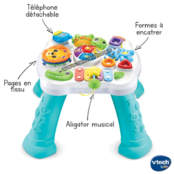 Table d'activités sensorielle des P'tits loulous pour enfant | Vtech – Image 4