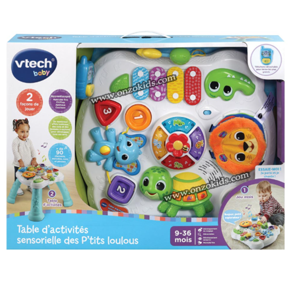 Table d'activités sensorielle des P'tits loulous pour enfant | Vtech – Image 8