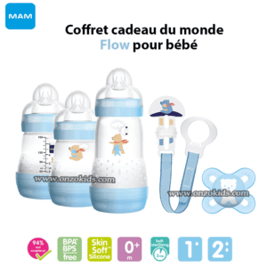 Coffret Biberons, Sucettes Anti colique - Mam
