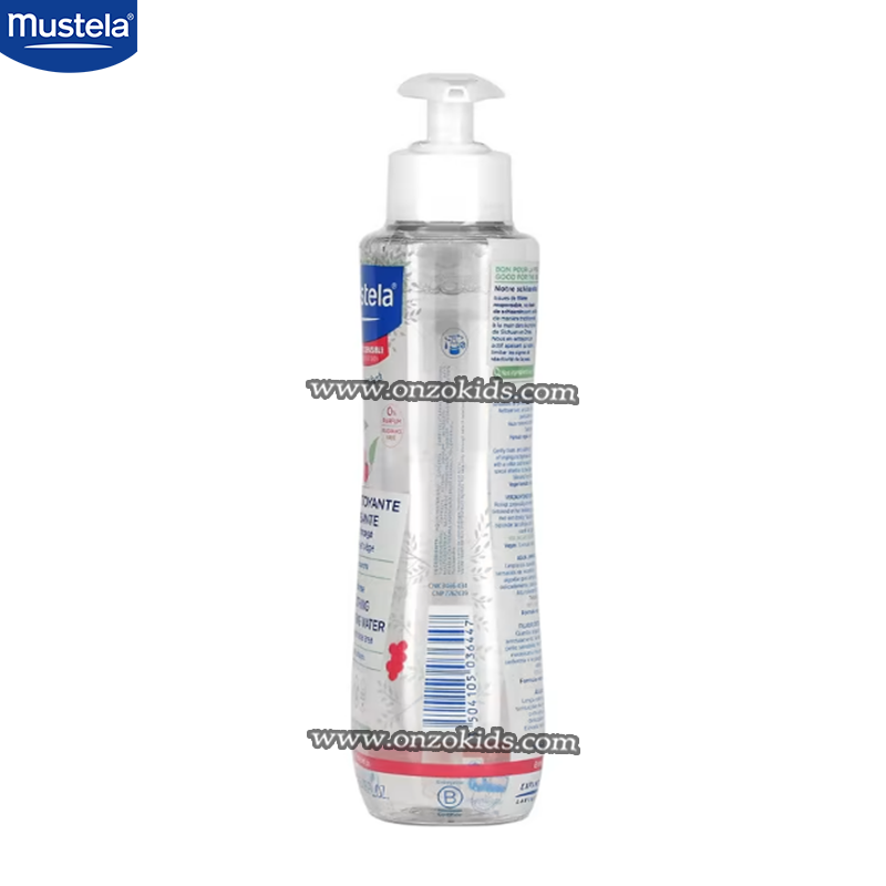 Eau nettoyante apaisante sans rinçage au schisandra BIO 300 ml pour bébé | Mustela – Image 3
