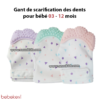 Gant de scarification des dents pour bébé 03 - 12 mois | bebekevi