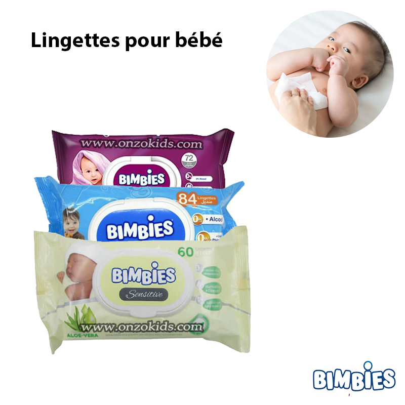 Lingettes jetables au kandoo pour bébés et enfants Algeria