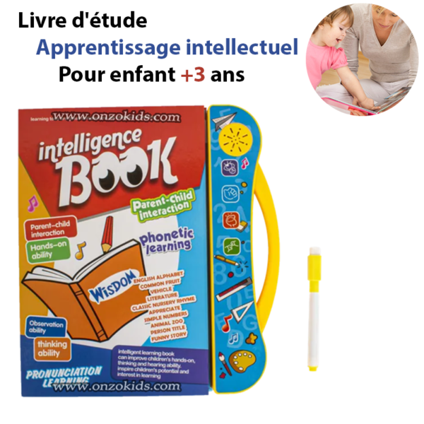 Livre d'étude - Apprentissage intellectuel pour enfant +3 ans