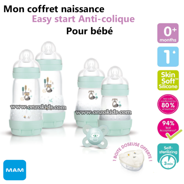 Mon coffret naissance Easy start Anti colique pour bébé +0 mois | Mam