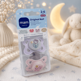 Pack 02 Sucettes Original Nuit 2-6 Mois – Mam
