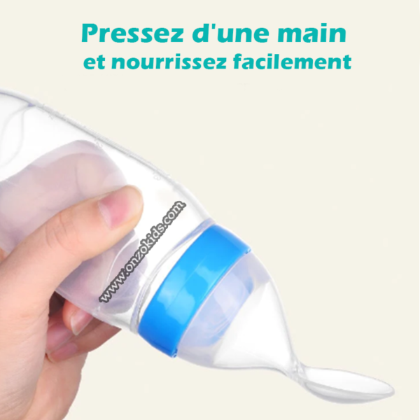 Biberon cuillère en silicone 90 ml pour bébé – Image 11