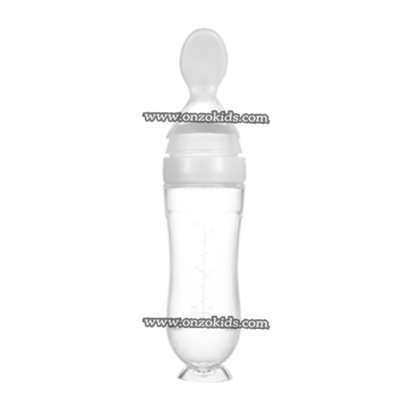 Biberon cuillère en silicone 90 ml pour bébé – Image 2