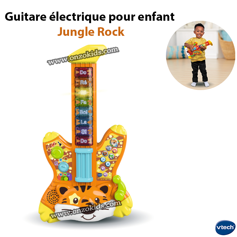 Guitare électrique pour enfant - Jungle Rock - VTech