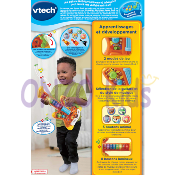 Guitare électrique pour enfant - Jungle Rock - VTech – Image 6
