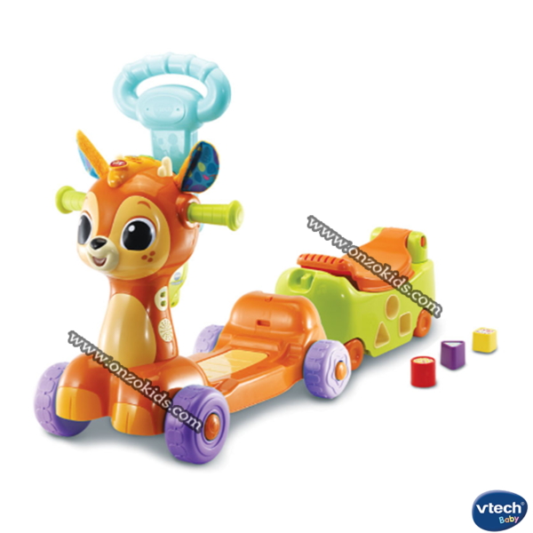 Merlin, trotti porteur 6 en 1 pour bébé - VTech – Image 2