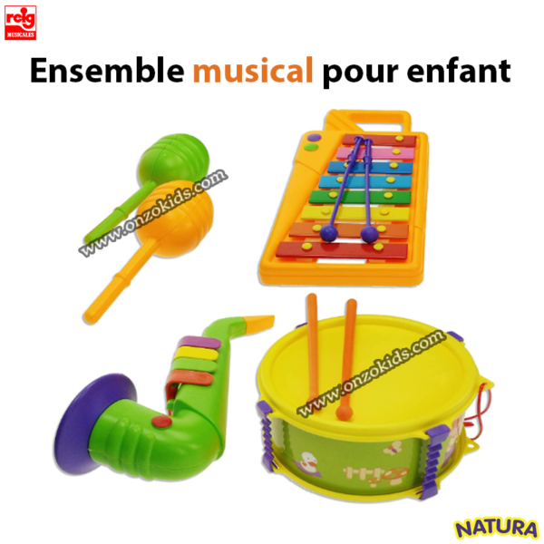 Ensemble musical pour enfant - NATURA