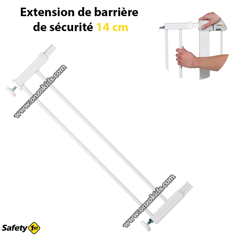 Extension de barrière de sécurité 14 cm - Safety 1st