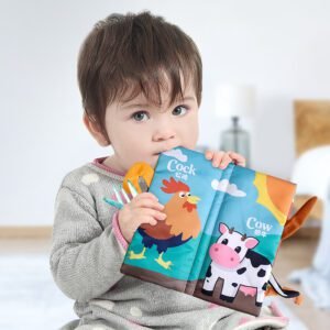 Livres en Tissu 3D Jungle Tails pour Bébe