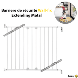 Barriere de sécurité Wall-fix Extending Métal - Safety 1st