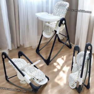 Chaise haute réglable et transat 2 en 1 pour bébé - Mini Pouce