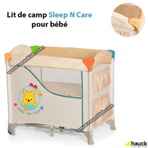 Lit de camp Sleep N Care pour bébé - hauck