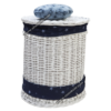 Panier de rangement en osier avec couvercle – Image 13