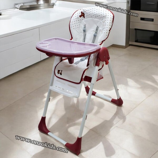 Chaise haute réglable 4 en 1 pour bébé - Mini pouce – Image 4