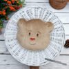 Panier de rangement en osier avec couvercle – Image 9