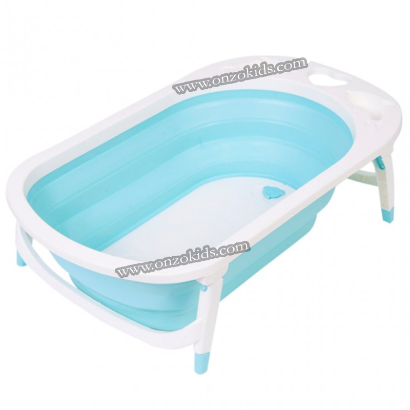 Baignoire pliable avec jouets aquatiques pour bébé - Mini Pouce