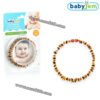 Collier d’ambre de dentition Baby Jem – Image 2